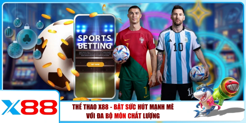 Thể Thao X88 - Bật Sức Hút Mạnh Mẽ Với Đa Bộ Môn Chất Lượng